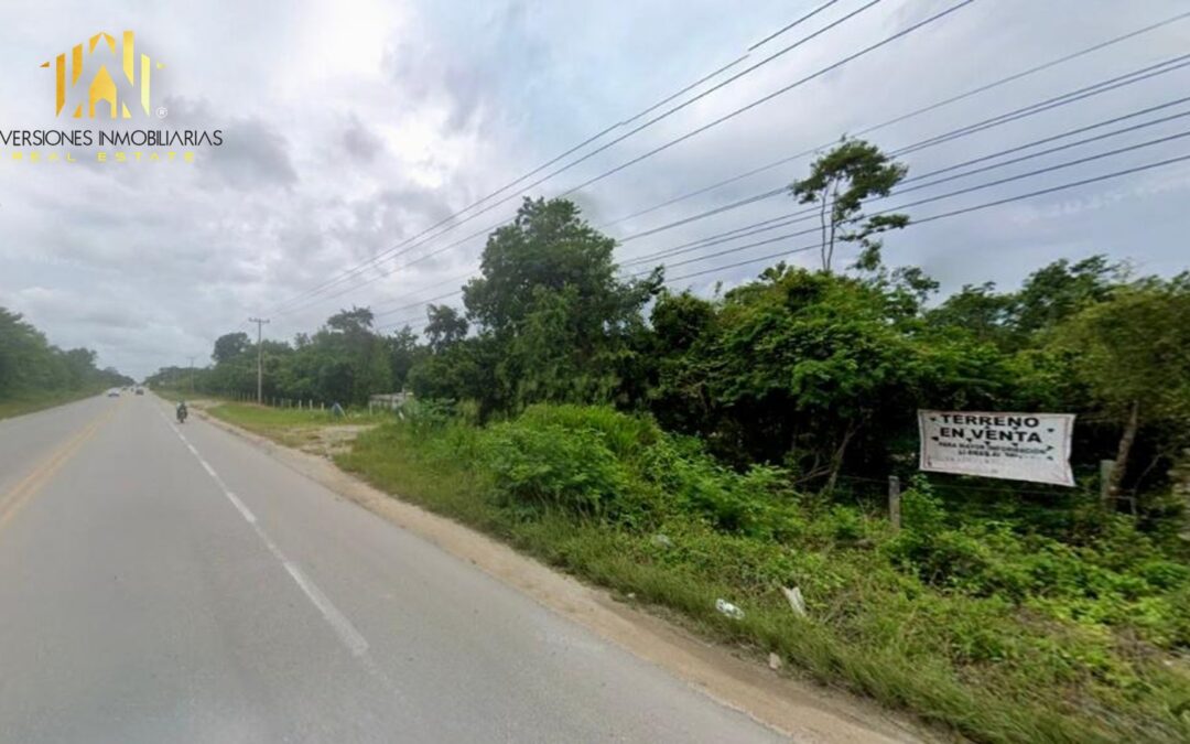 SE VENDE TERRENO COMERCIAL DE 3.7 HAS. CANCUN