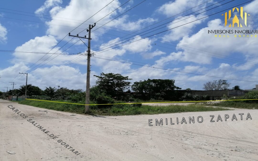 SE VENDE TERRENO DE 2,500 m2 COL. DOCTORES, CANCUN