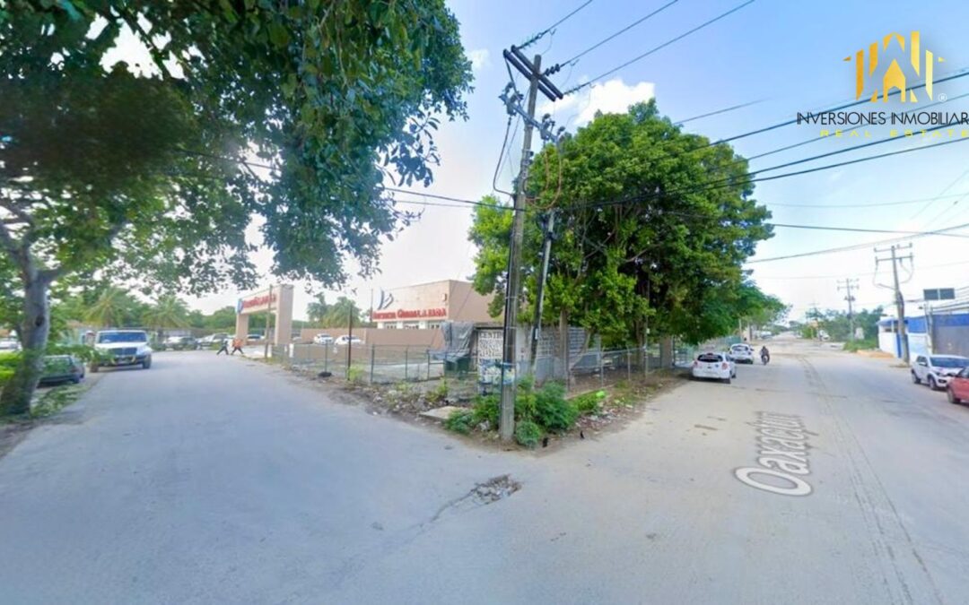 SE VENDE TERRENO INDUSTRIAL DE 2,495 M2 EN AV. PRINCIPAL DE CANCUN